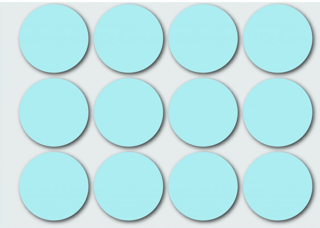 Cupcake sheet, 6.3 cm in diameter